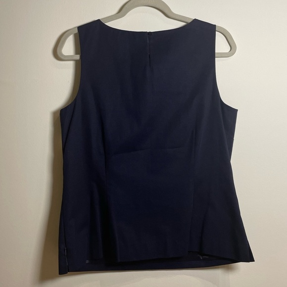 RSVP Talbots Faille Sequin Beaded Jewel Insect Top Size 6 NWT - Picture 8 of 9